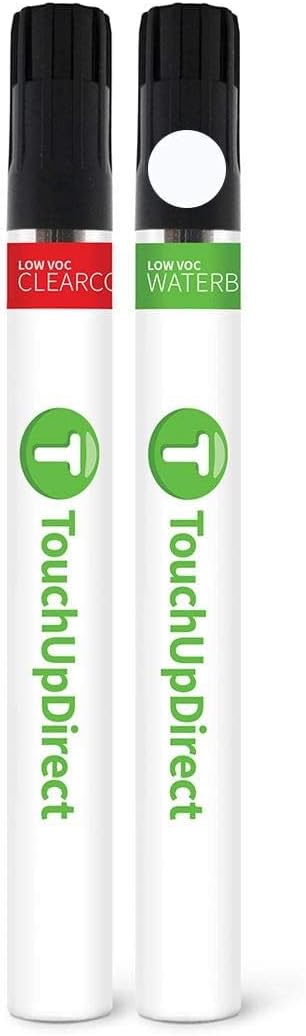 149/9149 Polar White Compatible with Mercedes-Benz Exact Match Touch Up Paint Brush
