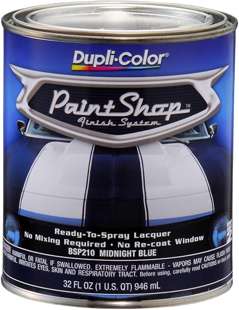 BSP210 Paint Shop Finish System Base Coat – Midnight Blue