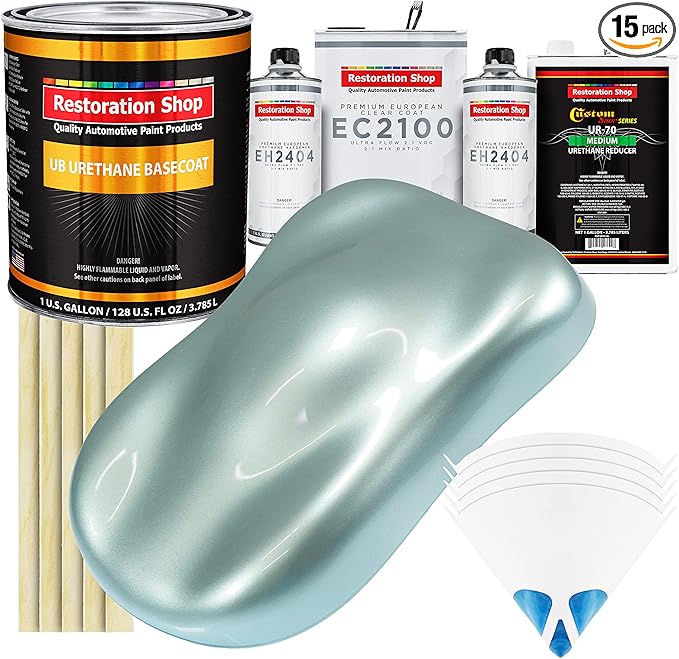 Frost Blue Metallic Urethane Basecoat